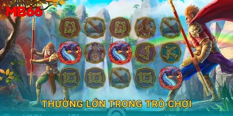 Thưởng lớn trong trò chơi